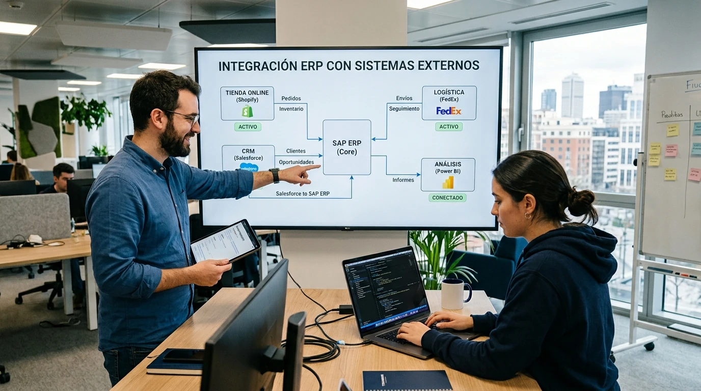 Integración con ERP Financiero — Empresa de servicios profesionales